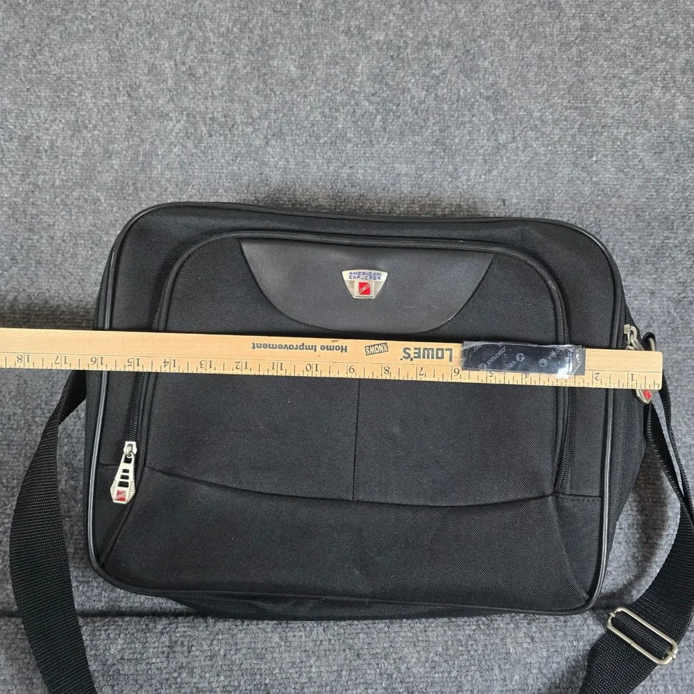 American Explorer Black‎ Messenger Bag Laptop Bag Travel Bag